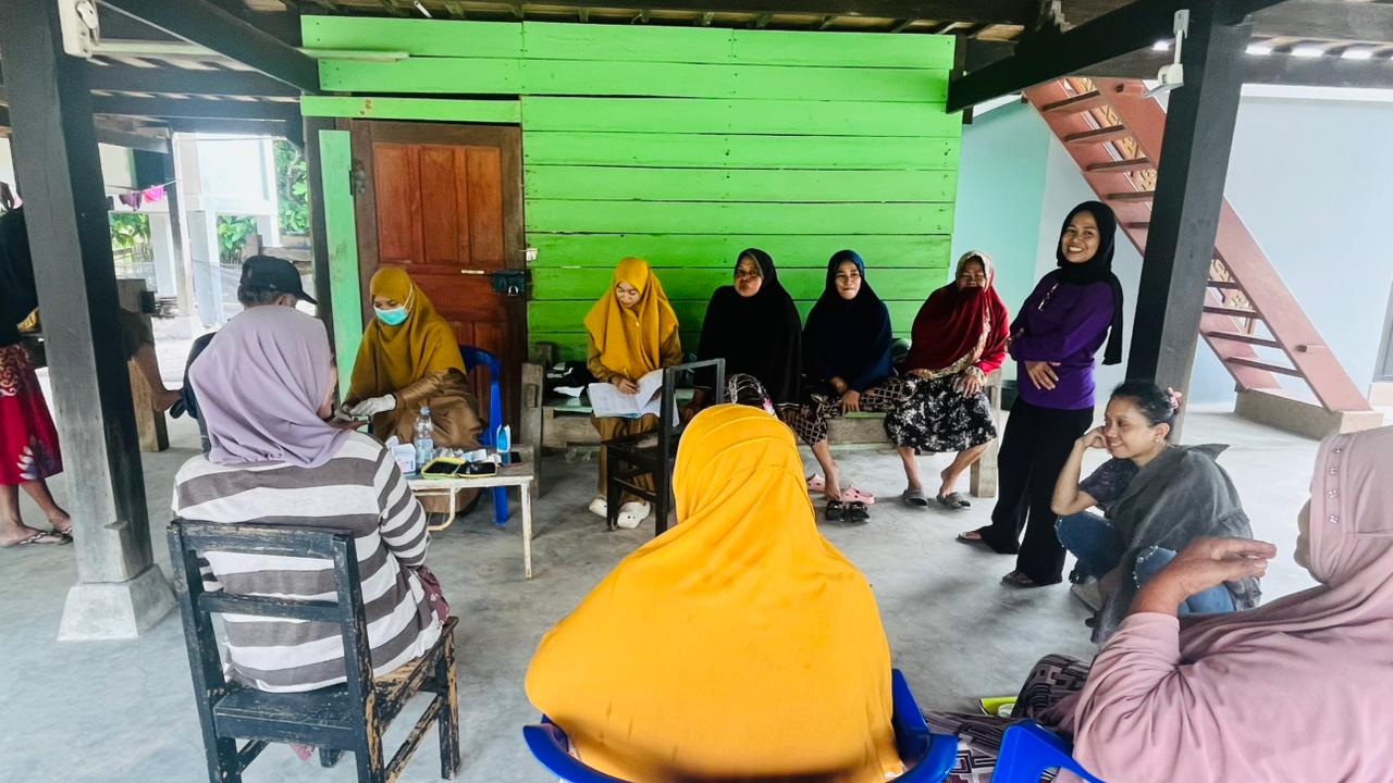 Desa Mallusesalo Gelar Posyandu dan Posbindu 