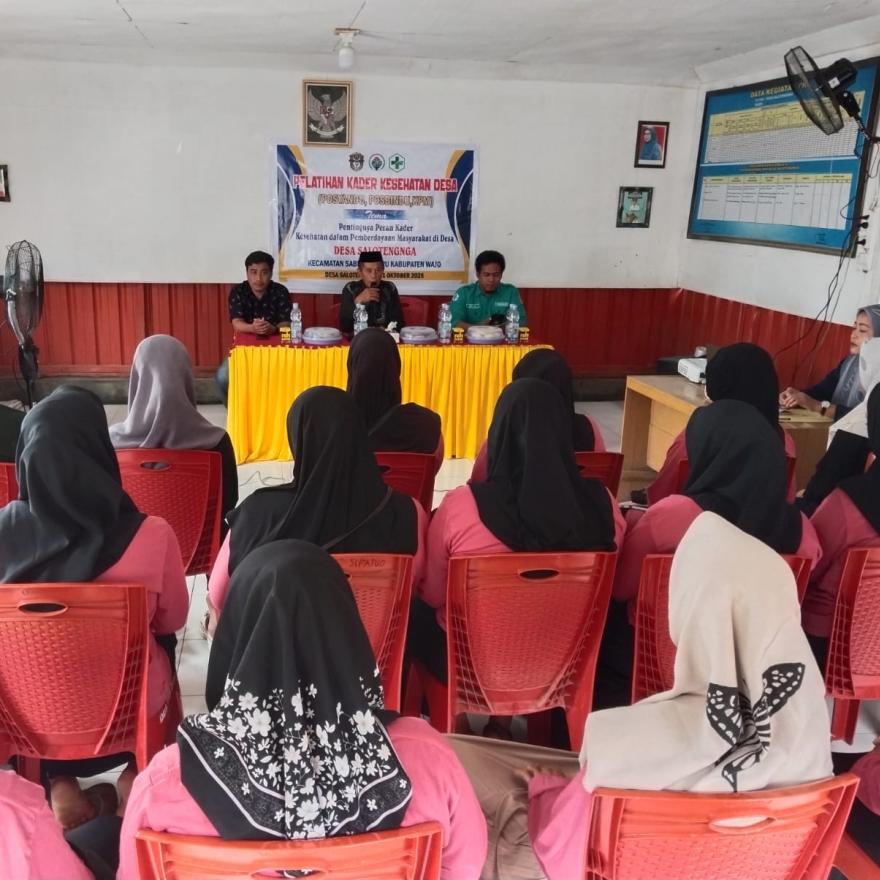 PELATIHAN KADER KESEHATAN DESA (POSYANDU,POSBINDU,KPM)