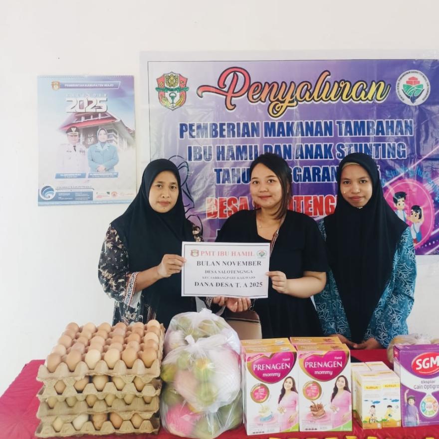 PENYALURAN PEMBERIAN MAKANAN TAMBAHAN IBU HAMIL DAN ANAK STUNTING