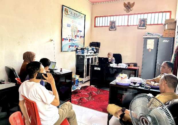 PENDAMPINGAN OLEH PENDAMPING DESA DAN SEKCAM SABBANGPARU TENTANG PENYUSUNAN RANCANGAN APBDes T. 2026