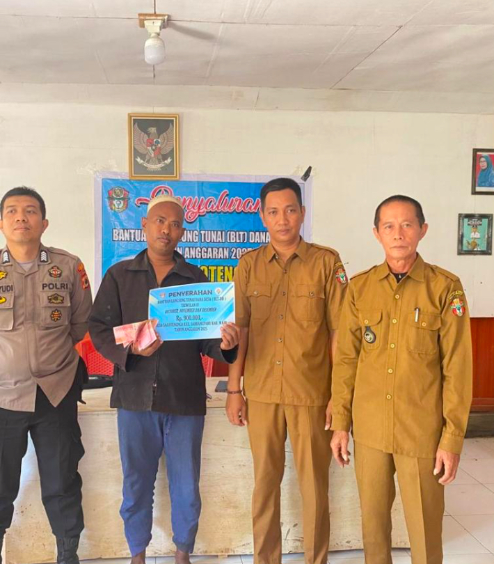 PENYALURAN BANTUAN LANGSUNG TUNAI (BLT) DANA DESA T.A. 2025