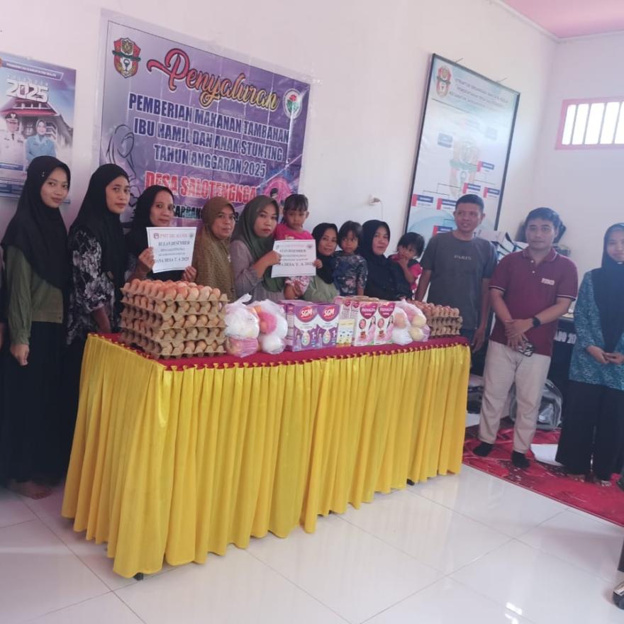 PENYALURAN PEMBERIAN MAKANAN TAMBAHAN IBU HAMIL DAN ANAK STUNTING 