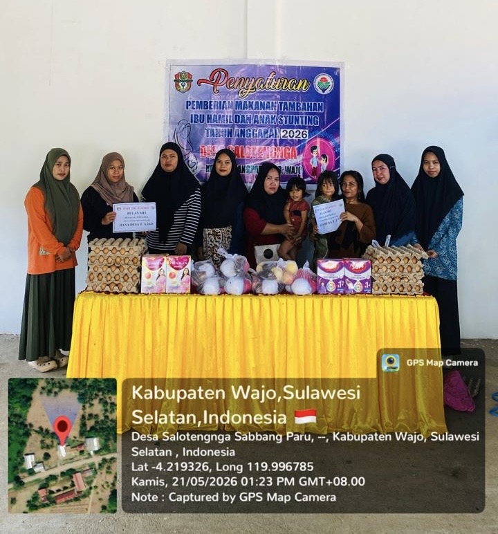 PENYALURAN PEMBERIAN MAKANAN TAMBAHAN IBU HAMIL DAN ANAK STUNTING 