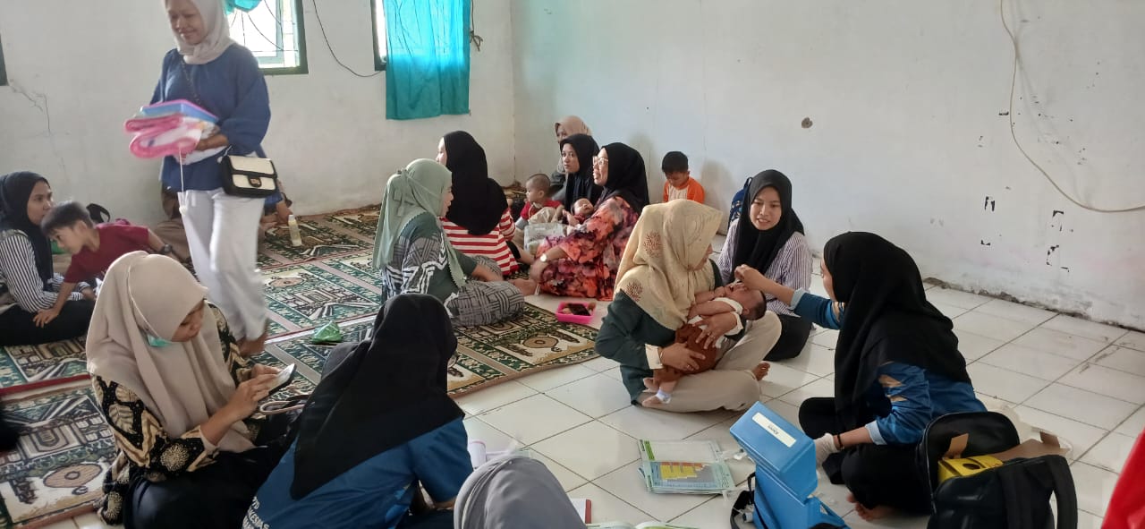 Posyandu Kartini Gelar Layanan Rutin, Ibu-Ibu Balita Antusias Hadiri Kegiatan