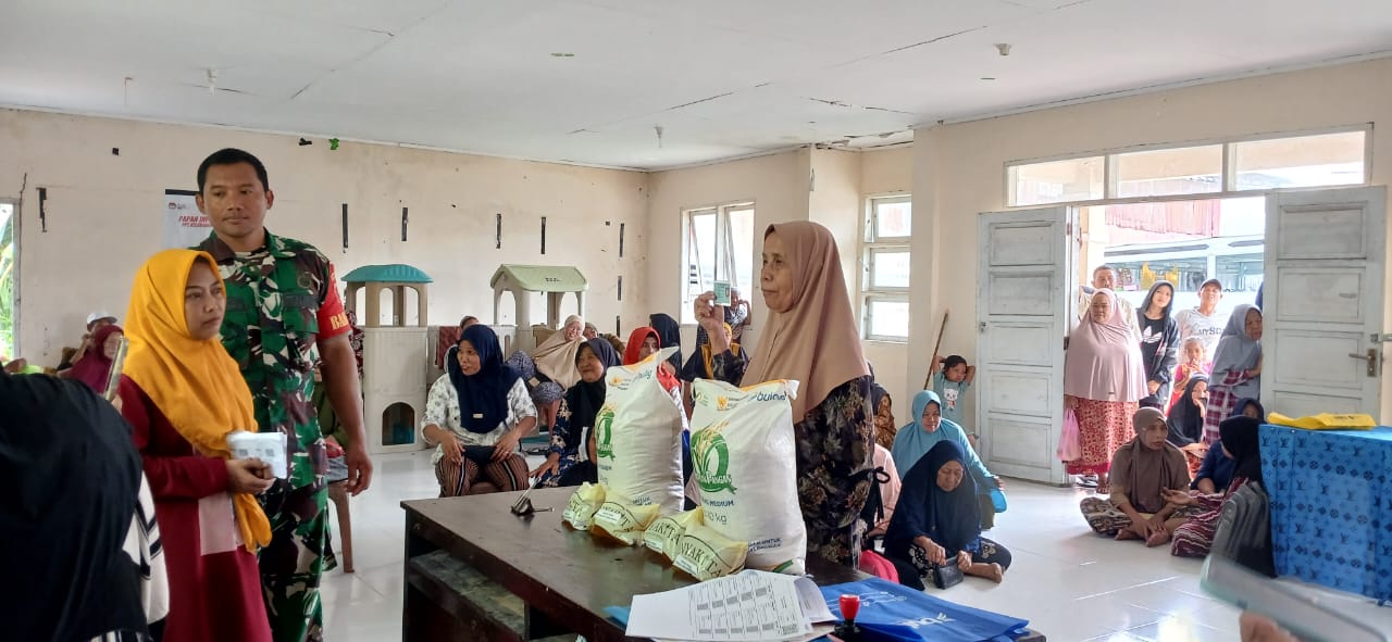 Penyaluran Bantuan Pangan Periode Oktober–November 2025 Dilaksanakan di Kelurahan Sompe