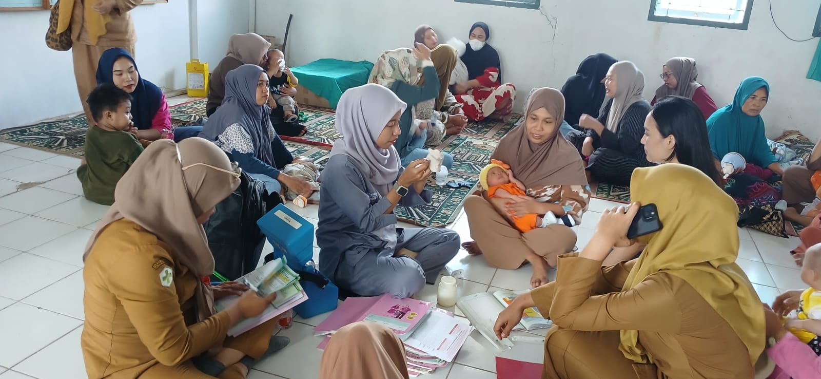 Posyandu Rutin di Kelurahan Sompe Hadirkan Layanan Kesehatan untuk Ibu dan Anak